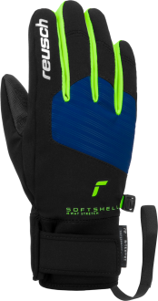 Reusch Simon R-TEX® XT Junior 6261210 7450 black green blue front